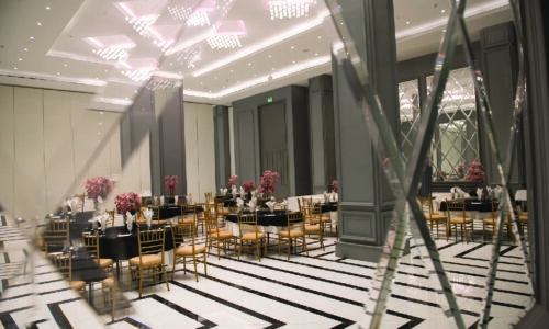 Paneelwand Space - Sofia (Bulgarije) - Dinerzaal