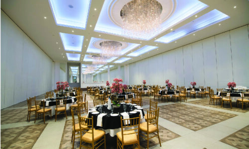 Paneelwand Space - Sofia (Bulgarije) - Dinerzaal