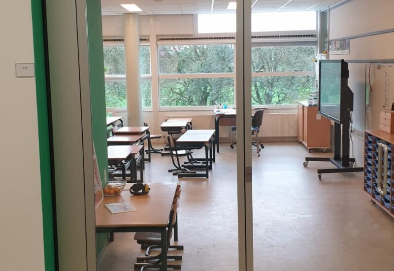 Glaswand Scala - Arnhem - Monchyschool