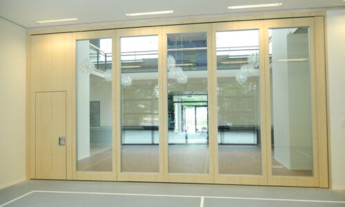 Glaswand TransSpace - Sportzaal Glaswand TransSpace - Sportzaal