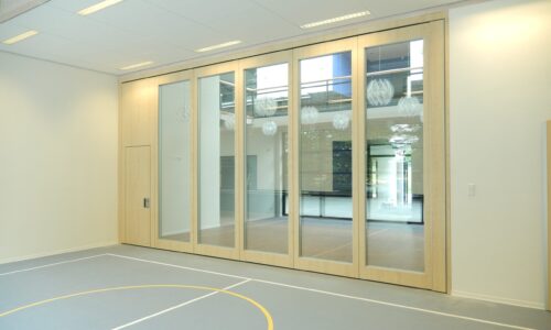 Glaswand TransSpace - Sportzaal Glaswand TransSpace - Sportzaal